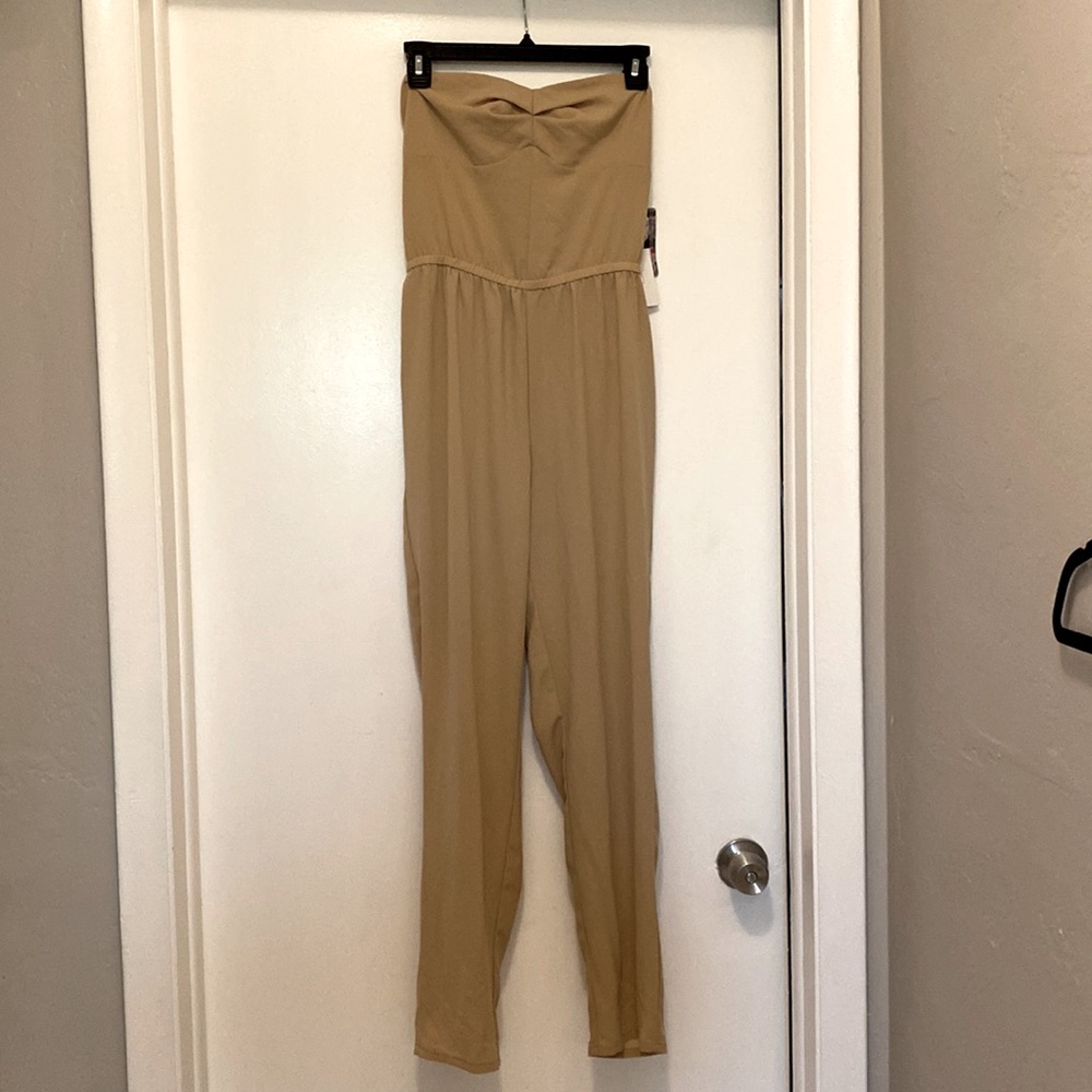 Nude jumpsuit size S